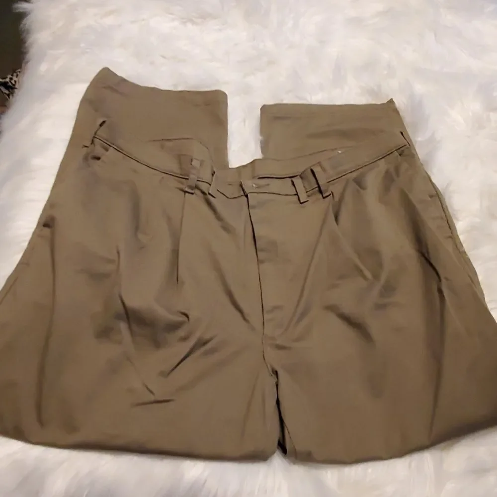 Mens pleated dress pants